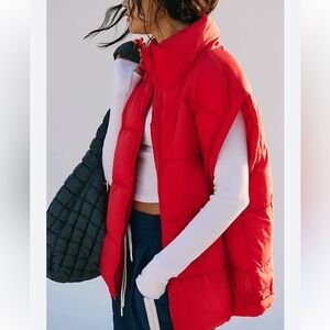 Free People In a Bubble Puffer Vest